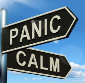Panic and calm